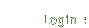 Login